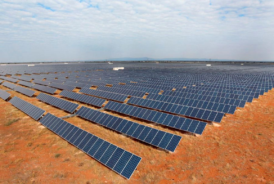 Planta fotovoltaica en Puerto Libertad, Pitiquito, Sonora.