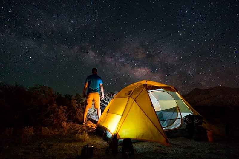 Camping en El Pinacate, Sonora
